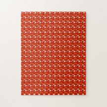 Orange Gemstone Pattern