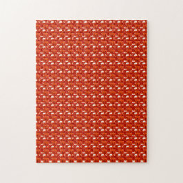 Orange Gemstone Pattern
