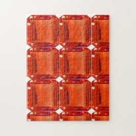 Orange Gemstone Pattern
