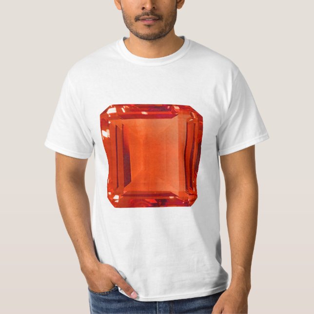 Orange Gemstone T-Shirt (Vorderseite)