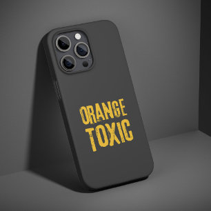Orange Giftig Bis Trump Politische Resistenz  iPhone 15 Pro Hülle