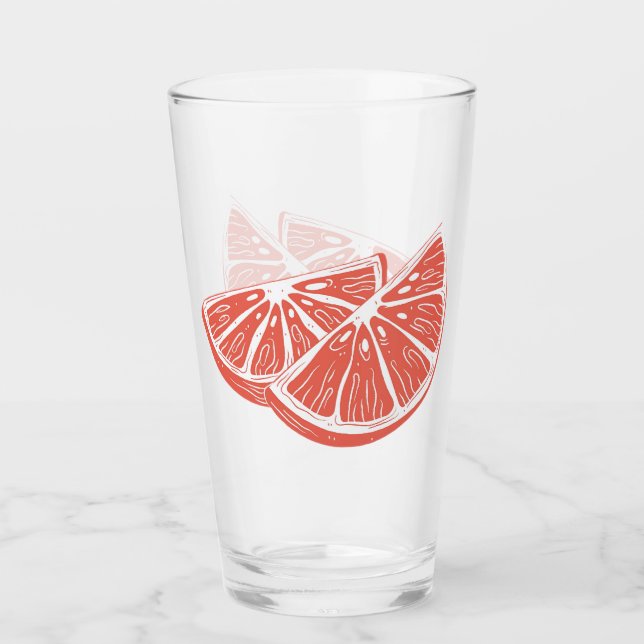 Orange Glas (Vorderseite)