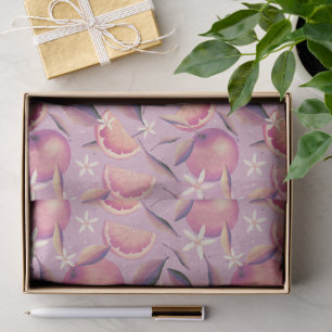 Orange Grove Dusk Vintag Citrus Blossom Seidenpapier
