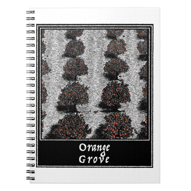Orange Grove Notizblock (Vorderseite)