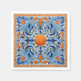Orange Grove Serviette