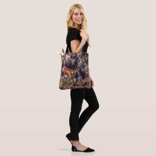 Orange Guana Art Tasche