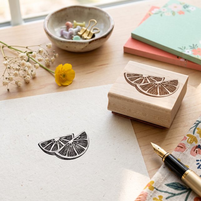 Orange Gummistempel (Von Creator hochgeladen)