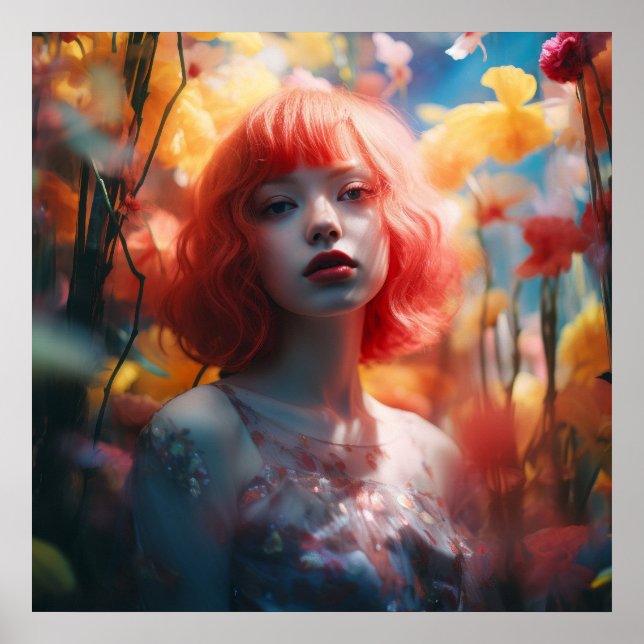 Orange Hair Fairy Poster (Vorne)