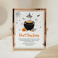 Orange Halloween Baby ist Brewing Don't Say Baby
