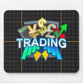 Orange Handelsgitter Mousepad