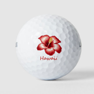 Orange hawaii Hibiskus Golfball