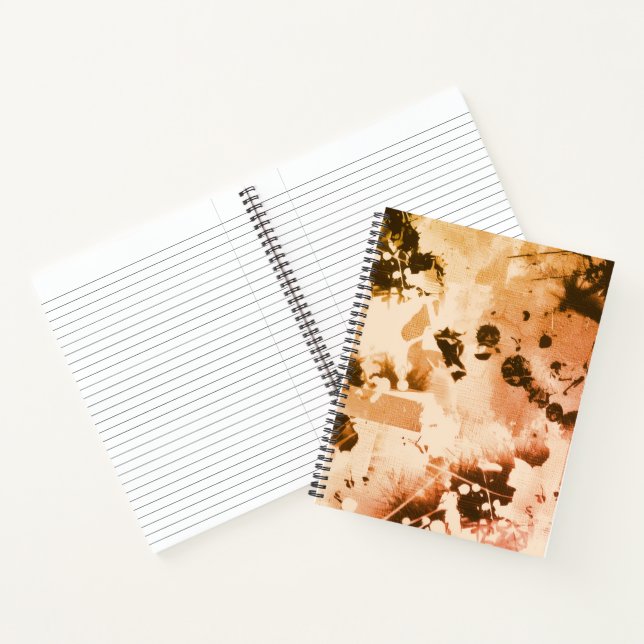 Orange Haze Notizbuch (Innenseite)
