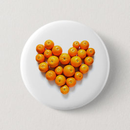 Orange Heart Button