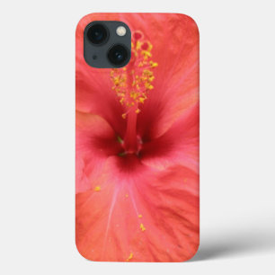Orange Hibisken Blume Macro iPad Case