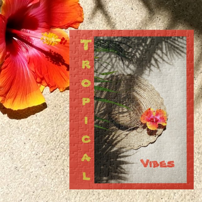 Orange Hibiskus Tropical Vibes (Von Creator hochgeladen)