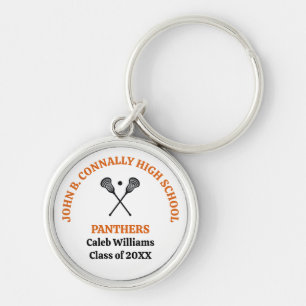 Orange High School Lacrosse-Mannschaft Personalisi Schlüsselanhänger
