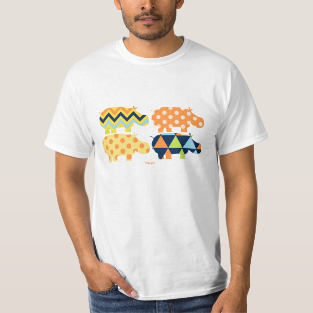 Orange Hip.po T-Shirt (Vorderseite)