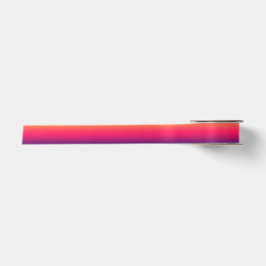 Orange Hot Pink und Lila Ombre Satinband