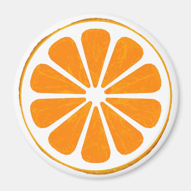 orange. Hybrid. Magnet. Magnet (Vorne)