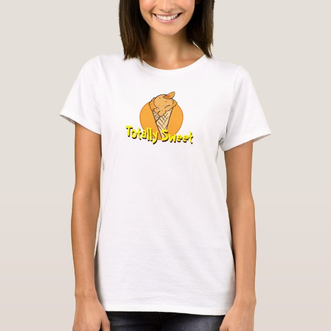 Orange Icecream Shirt (Vorderseite)