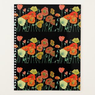 Orange IcelPoppy Poppies Blume Planer