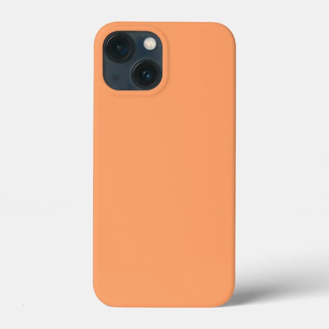Orange iPhone Case/ Anpassbar Case-Mate iPhone Hülle (Rückseite)