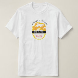 Orange ist der politische T - Shirt des neuen Schw