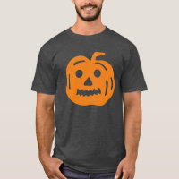 Orange Jack-O-Lantern Pumpkin Halloween Shirt
