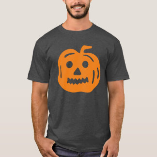 Orange Jack-O-Lantern Pumpkin Halloween Shirt
