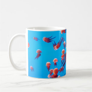 ORANGE JELLY FISH KAFFEETASSE