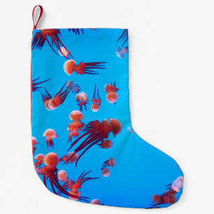 ORANGE JELLY FISH KLEINER WEIHNACHTSSTRUMPF