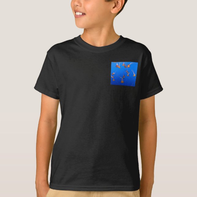 Orange Jellyfish T-Shirt (Vorderseite)