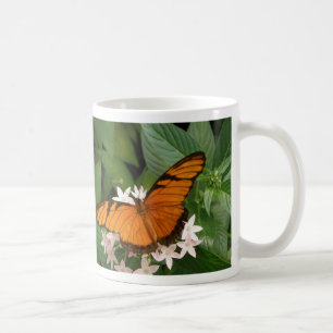 Orange Julia Butterfly Tasse