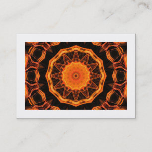 Orange Kaleidoskop 01 (angrenzend) Visitenkarte