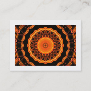 Orange Kaleidoskop 04 (angrenzend) Visitenkarte