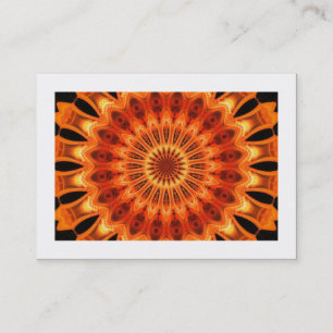 Orange Kaleidoskop 06 (angrenzend) Visitenkarte