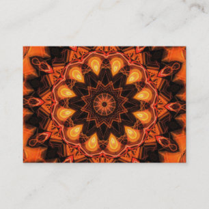 Orange Kaleidoskop 07 Visitenkarte