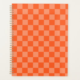 Orange Karo Planer