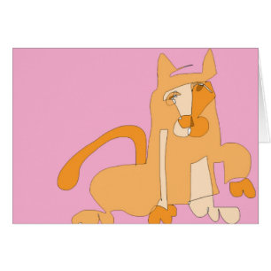 Orange Katze