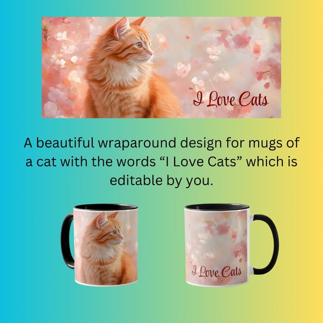 Orange-Katzenverpackung Tasse (Von Creator hochgeladen)