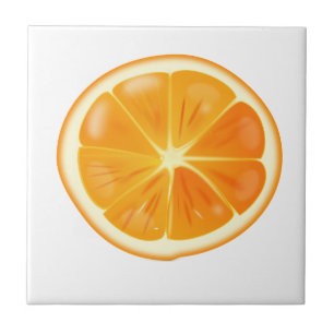 Orange Keramik Tile Fliese