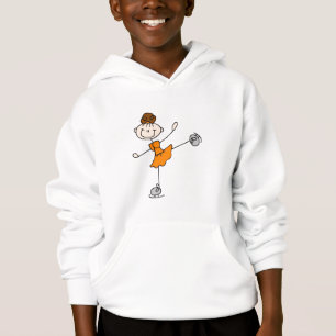 Orange Kleiderzahl Skater-T-Shirts und Geschenke Hoodie