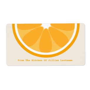 Orange Küchen-Aufkleber von der Küche von