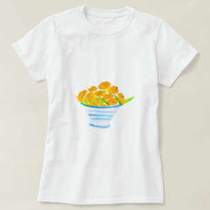 Orange Kumquats Aquarellfrucht T-Shirt
