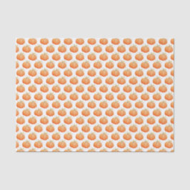 Orange Kürbisfall-Aquarellkunst-Seidenpapier Seidenpapier
