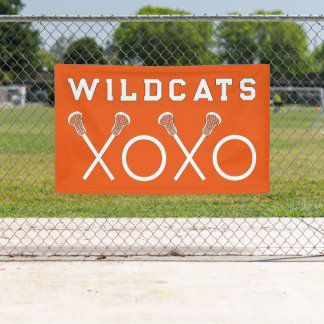 Orange Lacrosse Team Banner