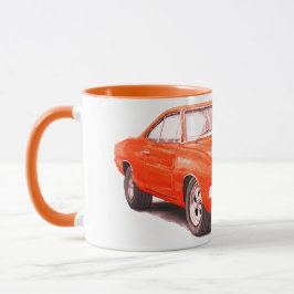 Orange-Ladegerät-Tasse 1969 Tasse