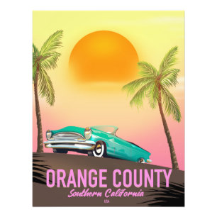 Orange Landkreis California USA Fotodruck