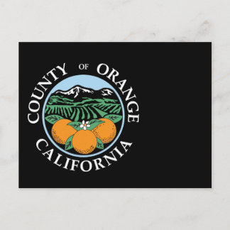 Orange Landkreis Siegel Postkarte
