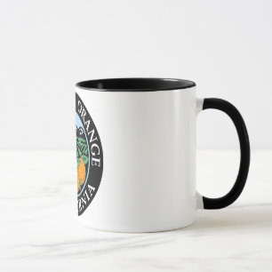 Orange Landkreis Siegel Tasse